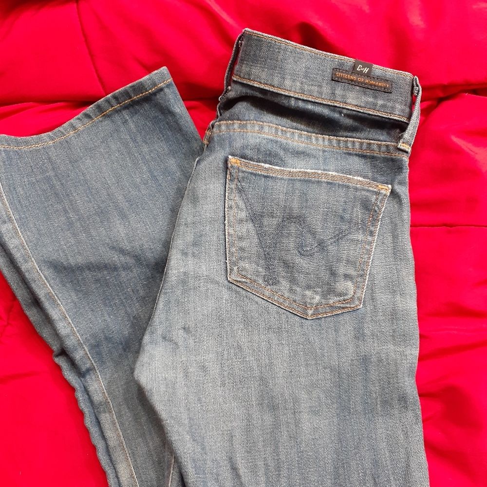 Citizen of humanity amber medium rise bootcut jean - Picture 3 of 5